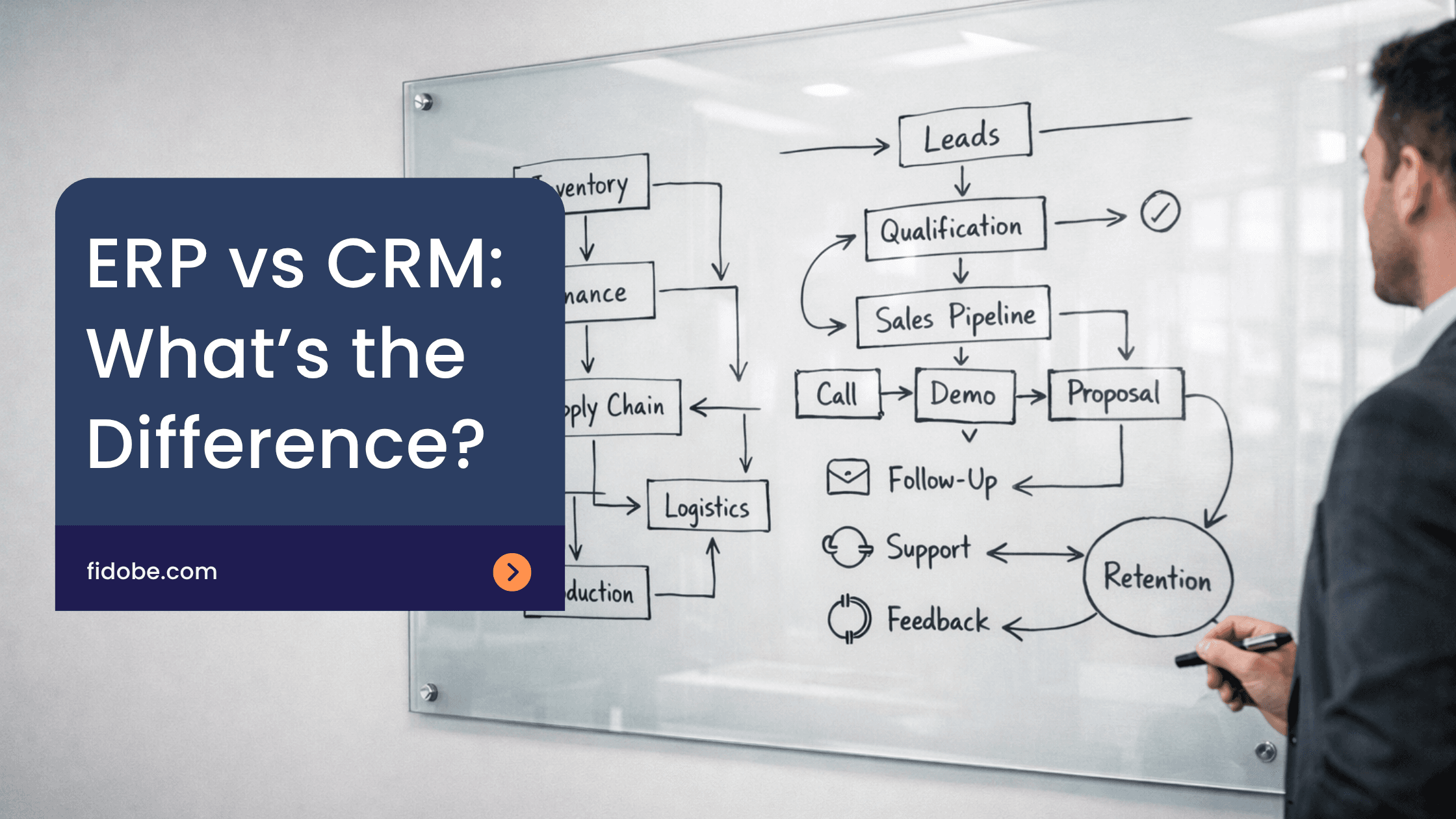 ERP vs CRM: What’s the Difference?